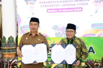 Pemkab Lombok Utara dan Pemkab Madiun berkolaborasi bangun daerah