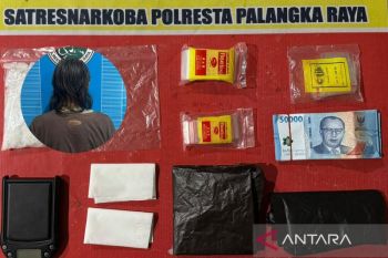 Edar 100,84 gram sabu, pria di Palangka Raya diringkus polisi