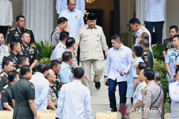 Seskab Teddy ungkap delapan inti taklimat Presiden dalam Rapim TNI-Polri