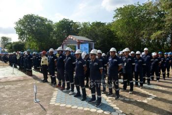 Puncak Bulan K3 Nasional 2026, PT Timah berikan penghargaan karyawan - mitra kerja