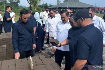 Menteri Imipas dan Komisi XIII DPR kunjungi kawasan pangan Nusakambangan