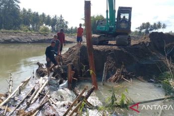 Pemerintah atasi tiga lokasi terdampak bencana di sungai Pariaman