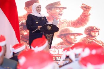 Gubernur Jatim tekankan integrasi TNI-Polri demi jaga stabilitas nasional