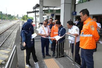 KAI Divre IV Tanjungkarang lulus "ramp check" kesiapan Lebaran 2026