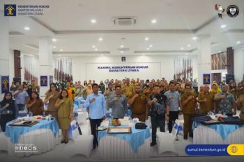 Kemenkum Sumut pantau kualitas pelayanan publik demi layanan hukum