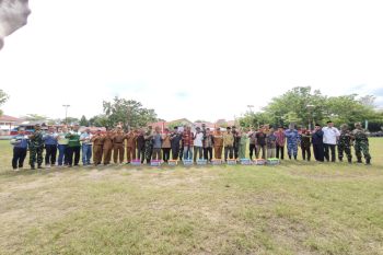 Bupati HSU : Kodim 1001/HSU-BLG berperan dalam pembangunan desa
