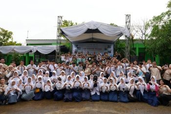 MMSGI-Yayasan LINE perkuat kapasitas fasilitas sekolah