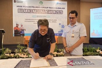 Insan Pelabuhan Pangkalbalam tandatangani implementasi HSSE