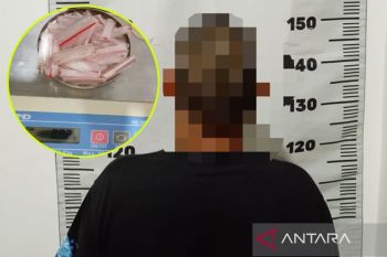 Polres Kapuas bongkar peredaran sabu 8,82 gram di Murung Keramat