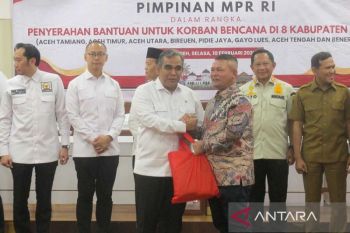 MPR salurkan bantuan 30 ribu paket pada masyarakat terdampak bencana