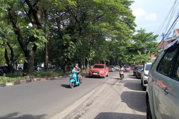 Perbaikan jalan Hertasning hampir rampung, kemacetan mulai terurai