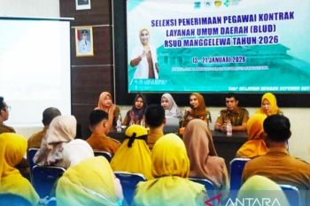 Empat puskesmas di Dompu belajar rekrutmen BLUD ke RSUD Manggelewa