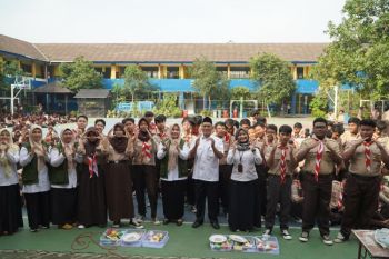 Bapanas memperkuat pemahaman siswa soal konsumsi pangan seimbang