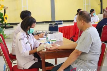 Lapas Kelas IIB Tual Maluku lakukan pemeriksaan gratis HIV bagi warga binaan