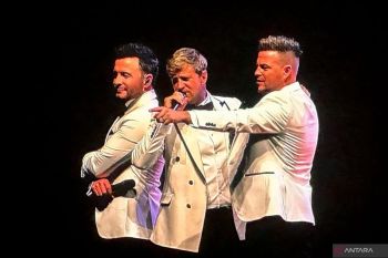 Bernostalgia bersama Band Westlife di konser "A Gala Evening"