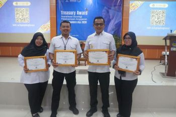 Kanwil Kemenkum Kalteng raih empat piagam IKPA Sempurna 2026