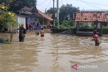 BPBD Cirebon: Tiga kecamatan dilanda banjir luapan sungai Cisanggarung