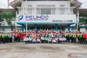 Pelindo Jambi utama keselamatan kerja fondasi transformasi pelabuhan