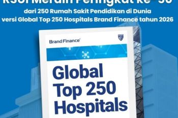 RSUI masuk 50 besar dari 250 RS Pendidikan di dunia versi Brand Finance