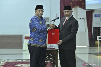 Pindah ke provinsi, Sekda Padang Andree Algamar jabat Kepala Biro Umum Setdaprov Sumbar