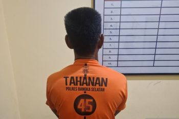 Residivis narkoba asal Sungai Pasir OKI diringkus Satresnarkoba Bangka Selatan