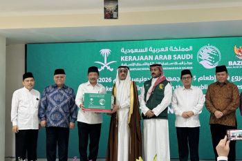 Baznas menerima bantuan pangan senilai Rp7 miliar dari Arab Saudi
