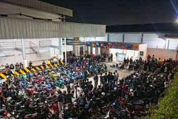 Night Ride Cinematic dengan Bikers Matic se-Kalbar