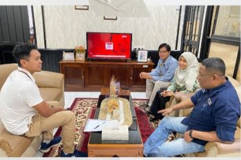 Kantor Pertanahan Kabupaten Pasaman ikuti zoom meeting sinkronisasi penguatan Reforma Agraria