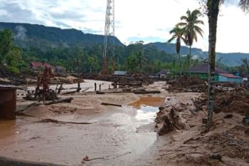 BPBD Sumut sebut tak ada korban jiwa akibat banjir di Tapteng