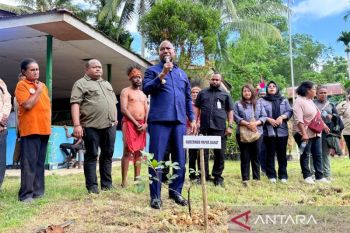 Gubernur: Aksi tanam 1.000 pohon bukti kontribusi pers jaga alam