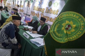 Sidang isbat nikah terpadu di Kota Tangerang