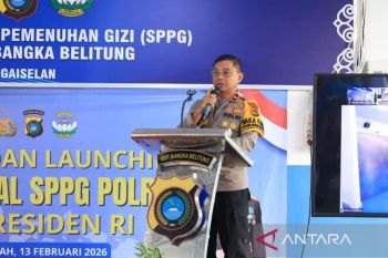 Polda Babel kembali resmikan dan lakukan peletakan batu pertama SPPG Polri