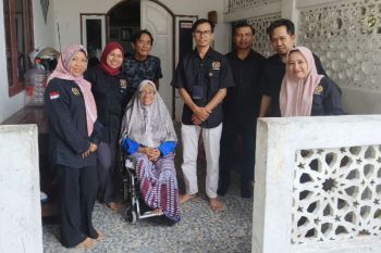 Peringati HPN, PWI Kotim anjangsana teladani dedikasi wartawan senior