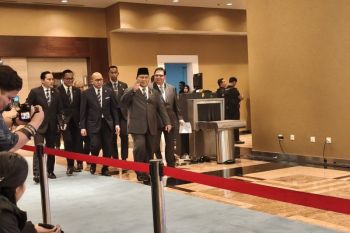 Prabowo hadiri Economic Outlook 2026 di Wisma Danantara Jakarta