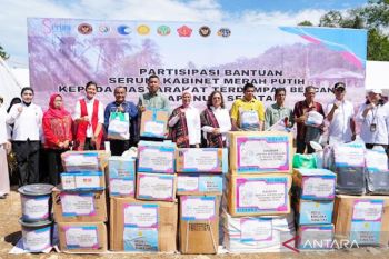 Seruni KMP salurkan bantuan untuk korban bencana Tapanuli Selatan