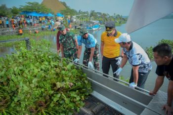 Boyolali giatkan gerakan Indonesia ASRI dengan pembersihan Waduk Cengklik