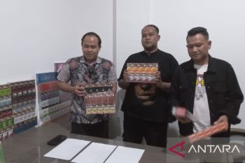 Polres Belitung amankan 1,9 juta rokok ilegal senilai Rp1,4 miliar