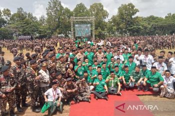 Kapolri buka latihan kursus pelatih GP Ansor di SPN