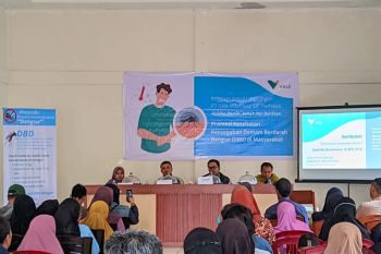 PT Vale beri edukasi ke masyarakat agar waspadai DBD lewat promosi kesehatan di Puulemo Kolaka