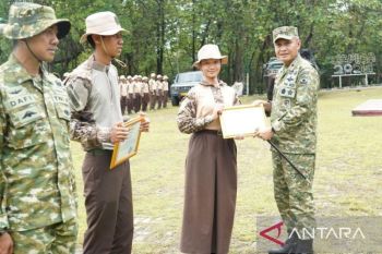 Danrem 051/Wkt menutup Persami Korps Kadet di Bekasi