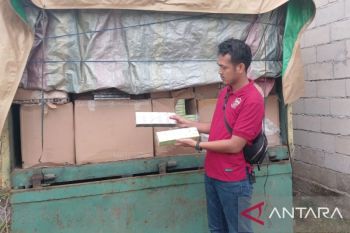 Polres Belitung amankan 1,9 juta batang rokok ilegal