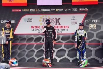 Qarrar Firhand juara seri pembuka WSK Euro Series 2026 di Italia