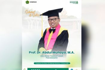 Wahdat al-Syuhud dan Human Flourishing, pesan Prof Abdul Muhaya di pengukuhan 10 Guru Besar UIN Walisongo