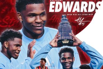Anthony Edwards rebut MVP NBA All-Star 2026