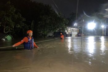 Banjir rendam sejumlah perumahan di Semarang imbas Sungai Babon meluap