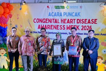 Perki raih rekor MURI dalam skrining penyakit jantung bawaan serentak terbanyak