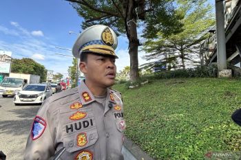 Polresta mencatat 1,5 juta kendaraan memasuki Kota Bandung pada libur Imlek