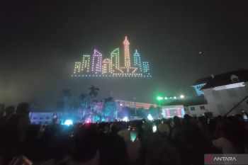 "Jakarta Light Festival" warnai perayaan Imlek di Kota Tua pada Senin malam