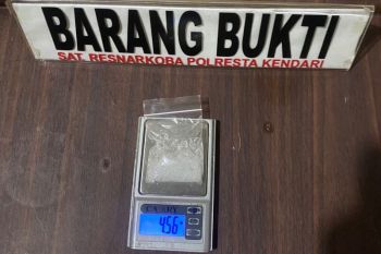 Polisi bekuk mahasiswa edarkan sabu di Kendari