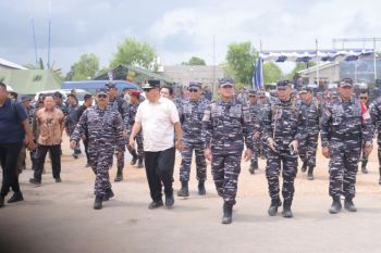 Gubernur Babel - TNI AL perkuat pengamanan laut